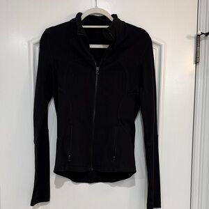 Black Zip-Up Jacket Lululemon